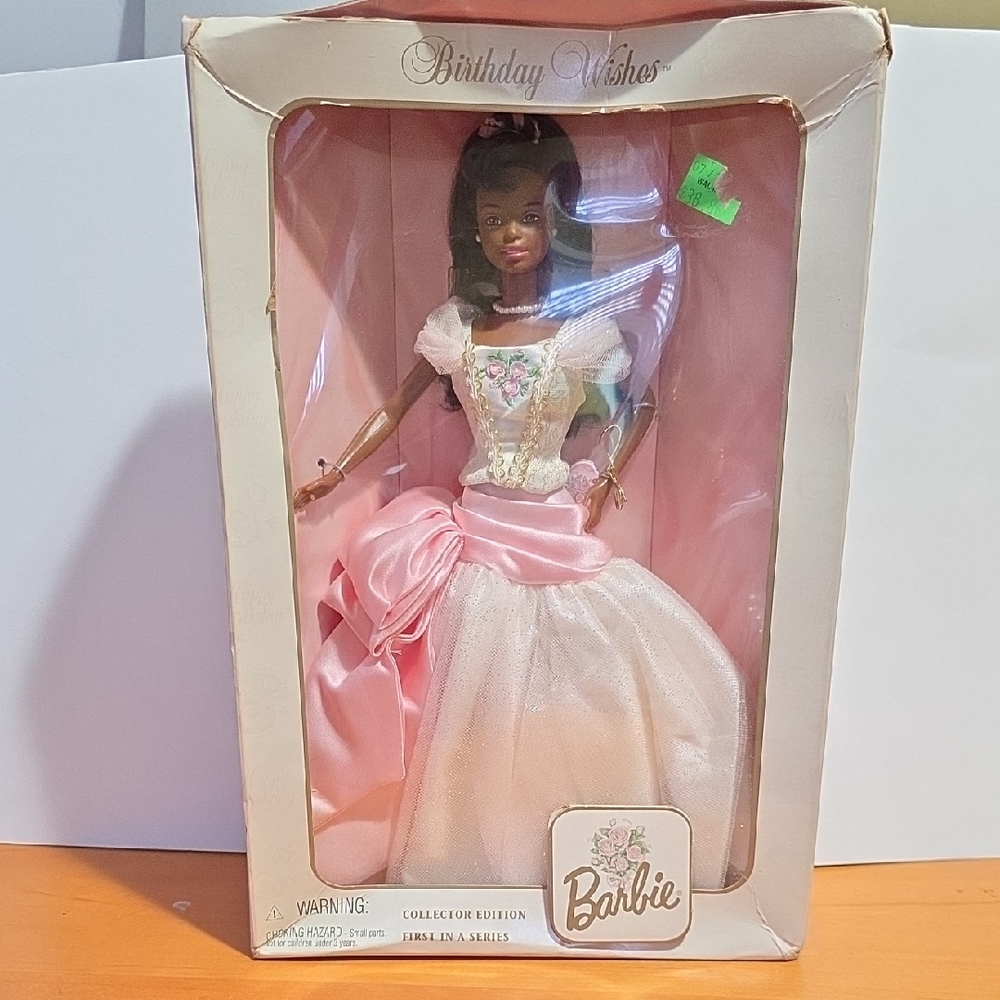 Barbie Collector's Edition in Pink and White Gown